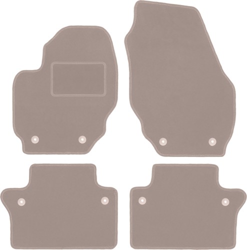 Tappetini velluto beige - tappetini,