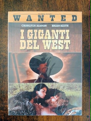 Giganti del west dvd - del,