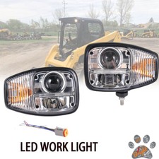 Faro LED RH LH e segnale di svolta compatibile con per Caterpillar 236D 246C 262D