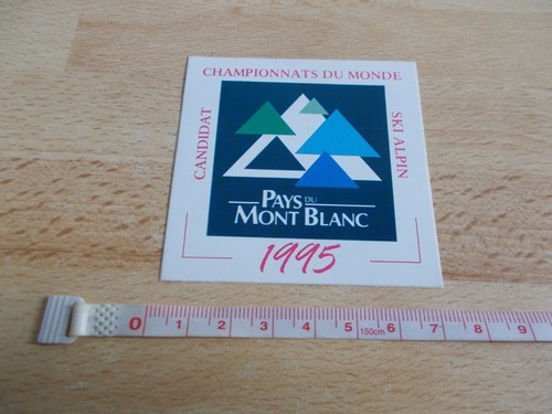 Adesivo pays mont blanc - pays, du