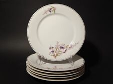 ANTICO HAVILAND LIMOGES SERVIZIO 6 PIATTI TAVOLA PORCELLANA FINE 800 ART NOUVEAU