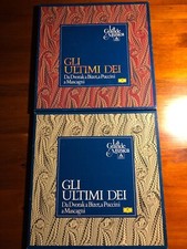 LA GRANDE MUSICA MONDADORI “Gli Ultimi Dei" 4 LP + Libro DEUTSCHE GRAMMOPHON col