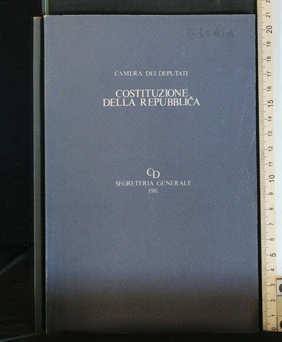 Costituzione della repubblica - costituzione,