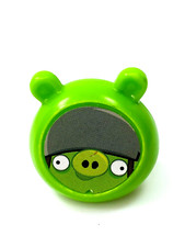 Angry Birds On Thin Ice Green Pig 1,5" pezzo di ricambio gioco 2011