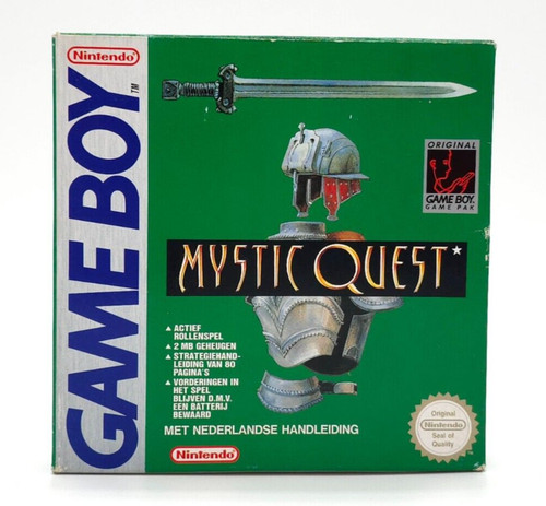 Mystic quest nintendo gameboy - quest,