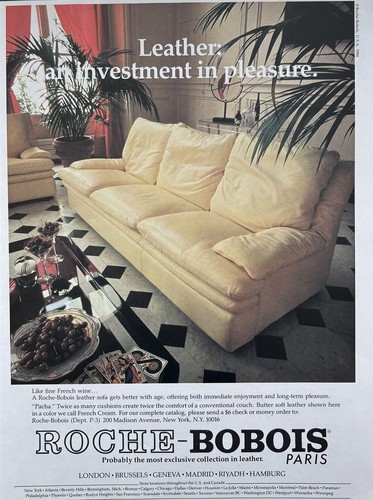 1984 roche bobois paros - roche-bobois,