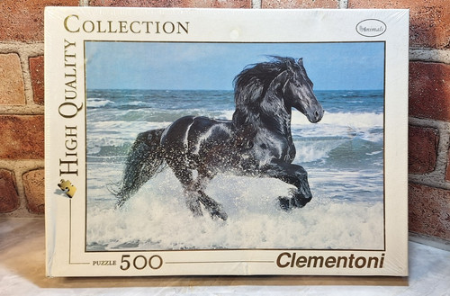 Clementoni cavallo nero - clementoni, "cavallo