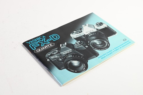 Yashica manuale - yashica, fx-d