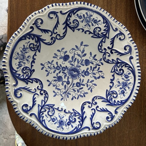 Grande piatto decorato - grande,