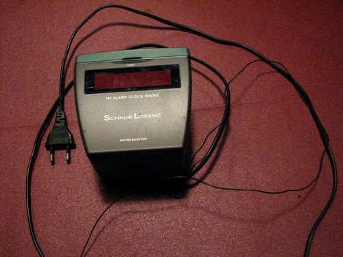 Radio sveglia orologio schaub - sveglia,