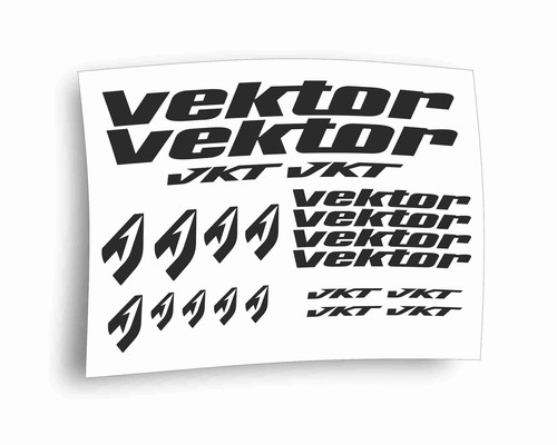 Vektor vkt adesivi bicicletta