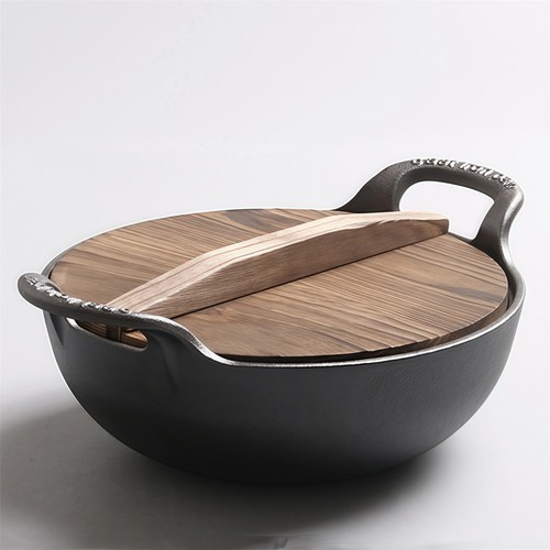 Wok affidabile ghisa con - affidabile,