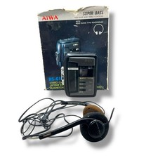 AIWA HS-G15 Walkman Stereo Cassette Player Super Bass con scatola￼