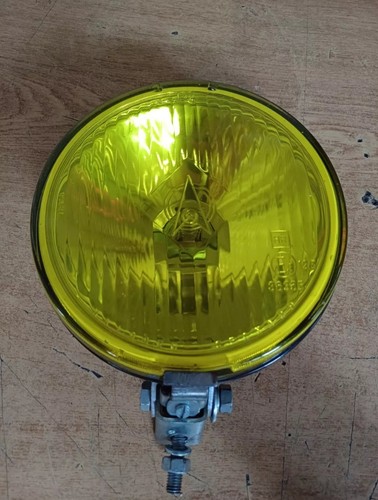 Faro fendinebbia giallo tondo - faro,