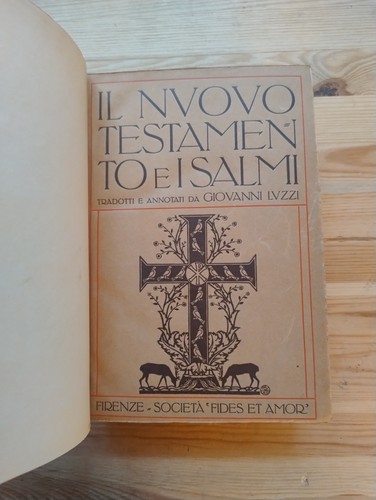Nuovo testamento i salmi - il,