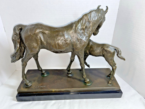 Vintage statua statuina - p.j.,