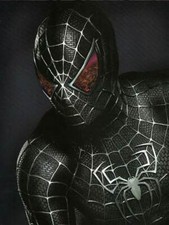 Costume Costume Cosplay The Amazing Spider-Man 3 Black Venom Spider-Man Collant 