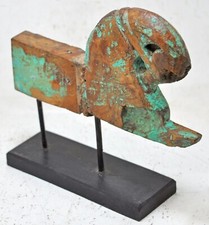 Antico Cavallo Di Legno Testa