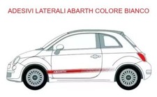 Adesivi Abarth Fasce Laterali Fiat Grande Punto ABARTH 500 Grafiche Sotto Porta