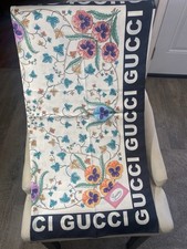 GUCCI SCIARPA SETA FLOREALE V