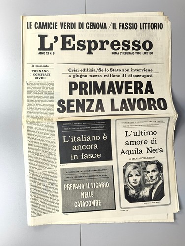 Espresso febbraio 1965 - l'espresso,