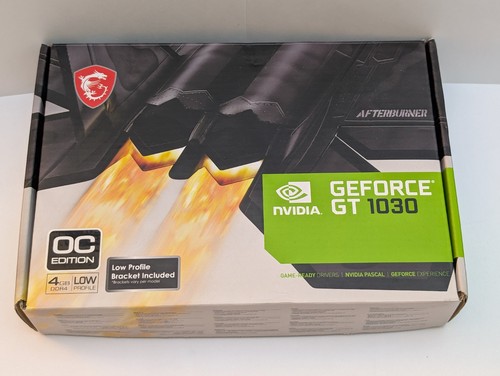 Msi geforce gt1030 4gb - geforce, oc