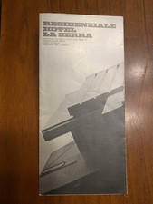 IVREA TORINO DEPLIANT HOTEL LA SERRA 1975 