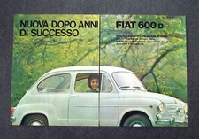 G971 - Advertising Pubblicità - 1963 - FIAT 600 D 