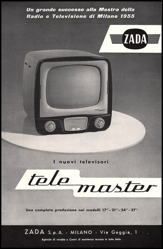 Pubblicita 1955 televisore - pubblicita',