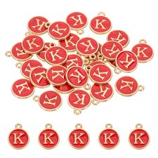 Letter Charm, 30 Pcs Capital