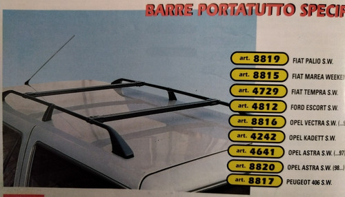 Portatutto specifico per fiat - portatutto,