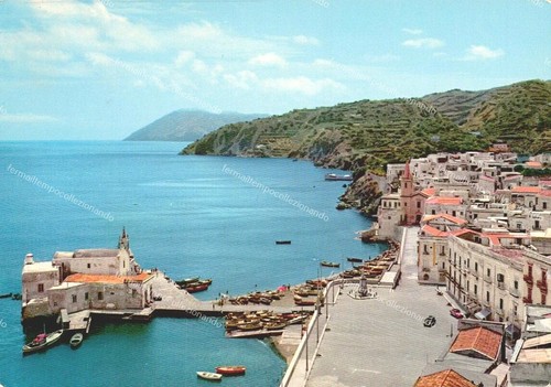 Dz540 cartolina isola - isola, di