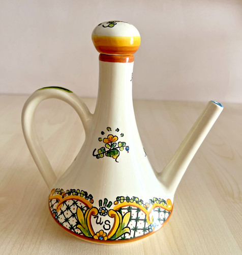 Antica oliera ceramica - in,
