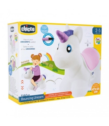 Cavalcabile chicco unicorno - cavalcabile,
