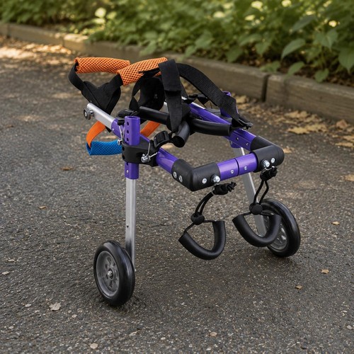 Sedia rotelle per cani con - a,