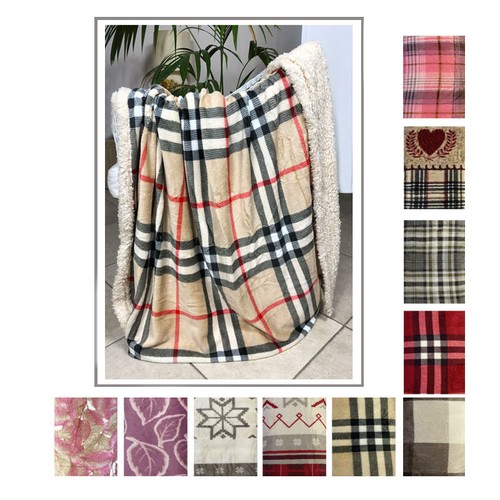 Plaid coperta pile tinta - , unita
