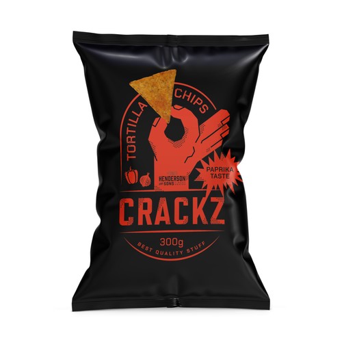 Crackz tortilla chips peperoni - crackz,