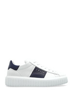 Hogan stripes white leather - hi,