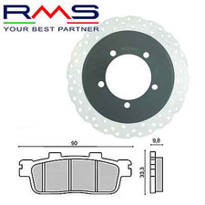 KIT FRENO POSTERIORE DISCO