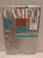 Vintage  Pantyhose Cameo Sheer
