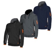 Felpa da lavoro in micropile con cappuccio ISSA LINE - 04807 Ortigara