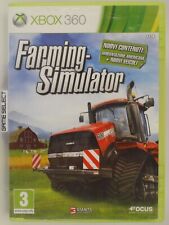 FARMING SIMULATOR MICROSOFT XBOX 360 PAL EU EUR ITA ITALIANO ORIGINALE COMPLETO