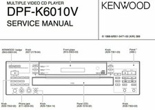 KENWOOD DPF-K6010V Schematic Diagram Service Manual