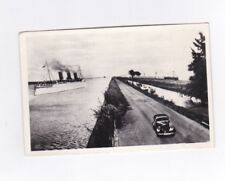 postcard SAID SUEX CANAL ships suez egypt -