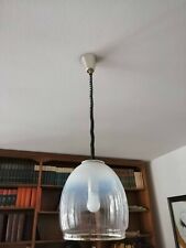 TARGETTI SANKEY LAMPADARIO SOSPENSIONE VETRO MURANO 75 CM (H) 1974 DESIGN