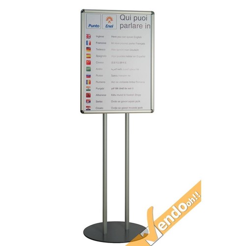 Espositore cavalletto - espositore,