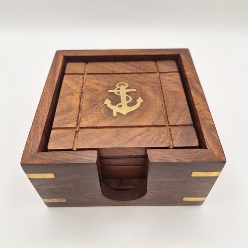 Sottobicchieri nautici ottone