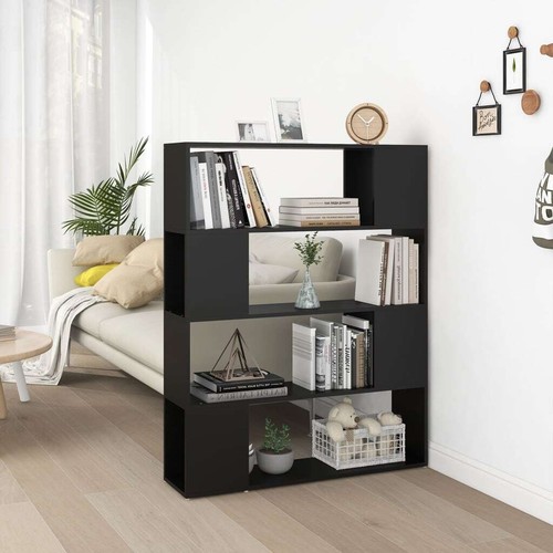 Vidaxl libreria divisorio nero - vidaxl,
