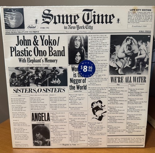 John lennon plastic - plastic, ono