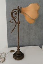 Antica Lampada da Tavolo in Bronzo Stile Francese  60 cm Vintage